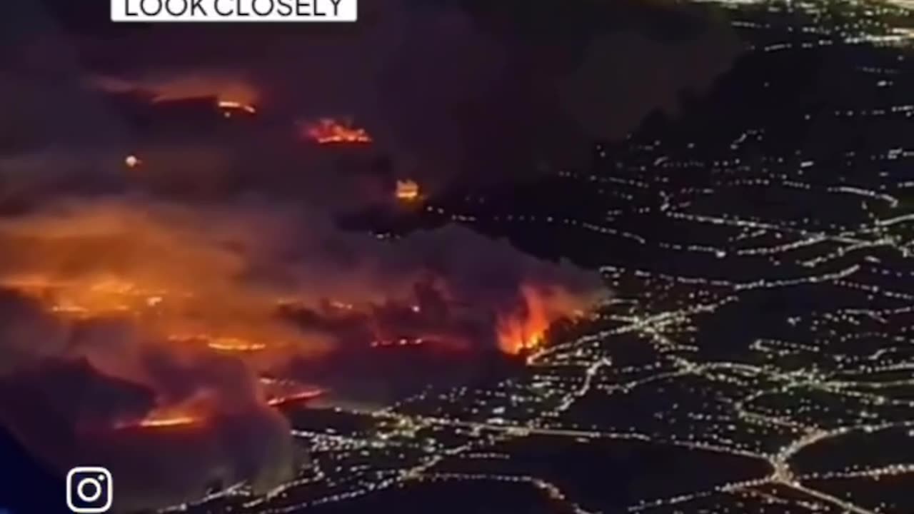 Just saw this! Passengers on an aircraft going over the fires!!!