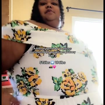 Loss weight form 515lbs to 196lbs; She did you can too!