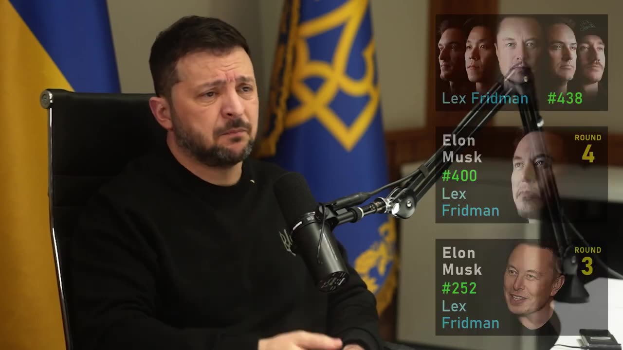 Volodymyr Zelenskyy on Tucker Carlson interview with Putin | Lex Fridman Podcast