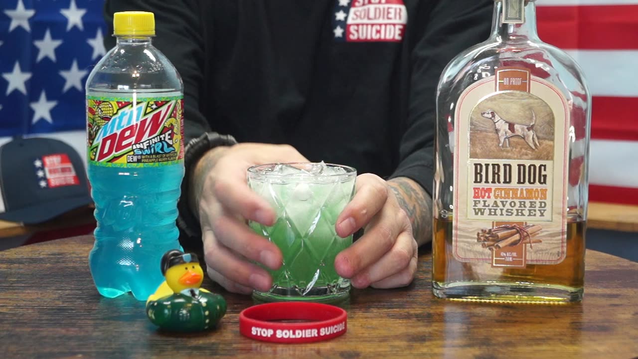 Joseph Mullin - Bird Dog Hot Cinnamon Whiskey & Mtn Dew Infinite Swirl Pineapple Berry Soda