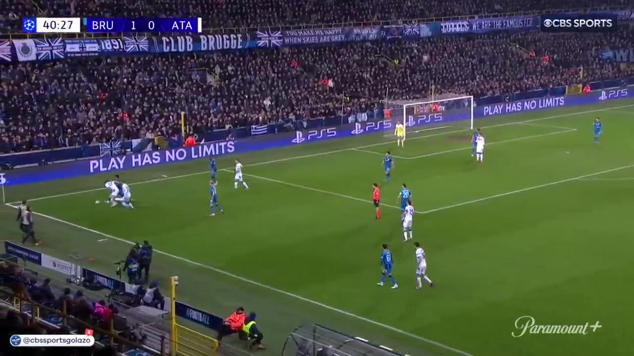 Club Brugge - Atalanta 2:1 | 12. 02. 2025 | Champions League