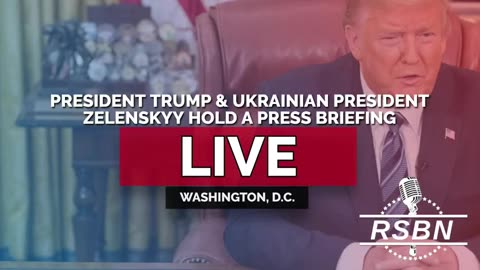 LIVE REPLAY| Pres. Trump and Ukrainian President Zelenskyy Meet and Hold a Press Briefing - 2/28/25