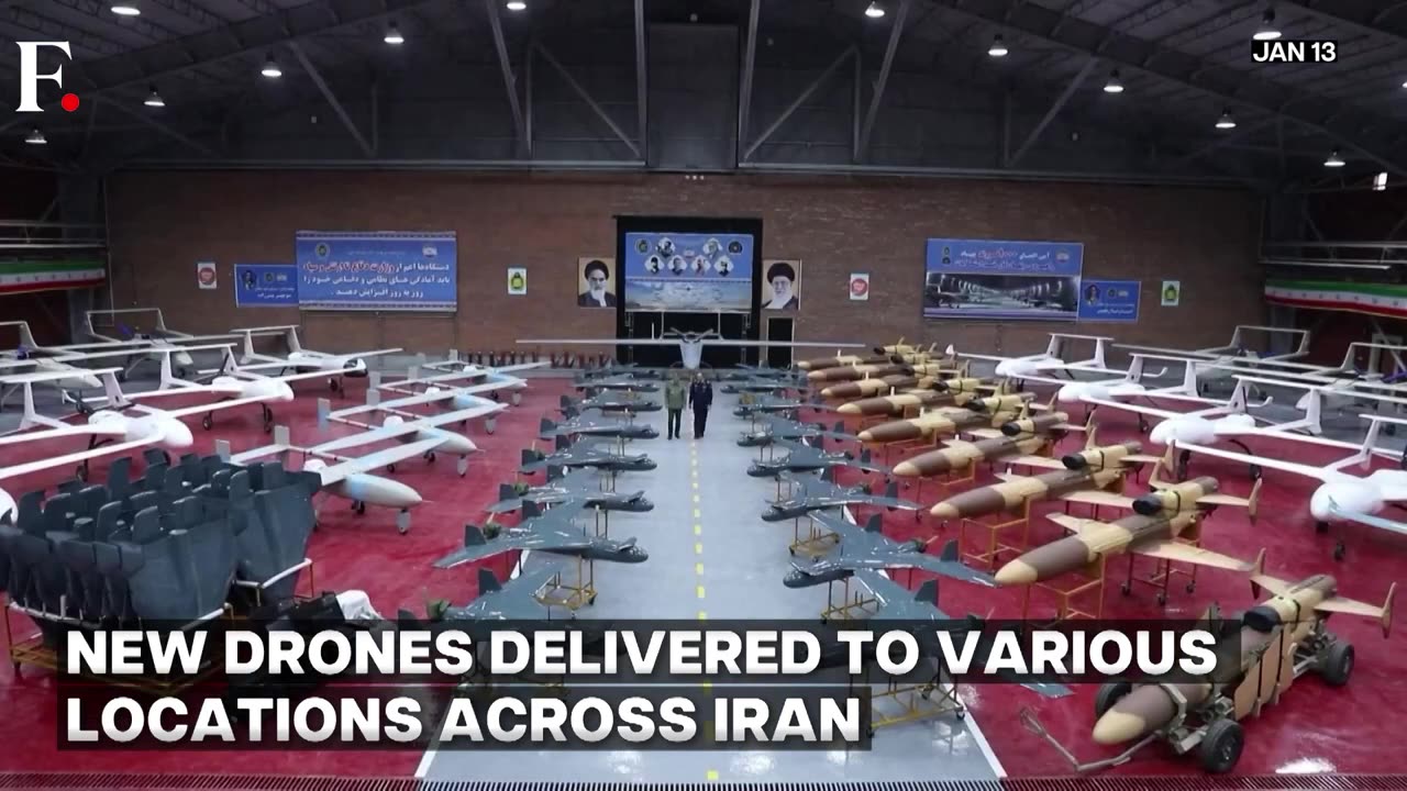 Iran Reveals 1,000 New High Tech Drones