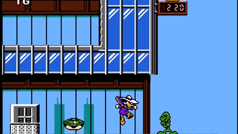 Darkwing Duck (NES) City Center Playthrough