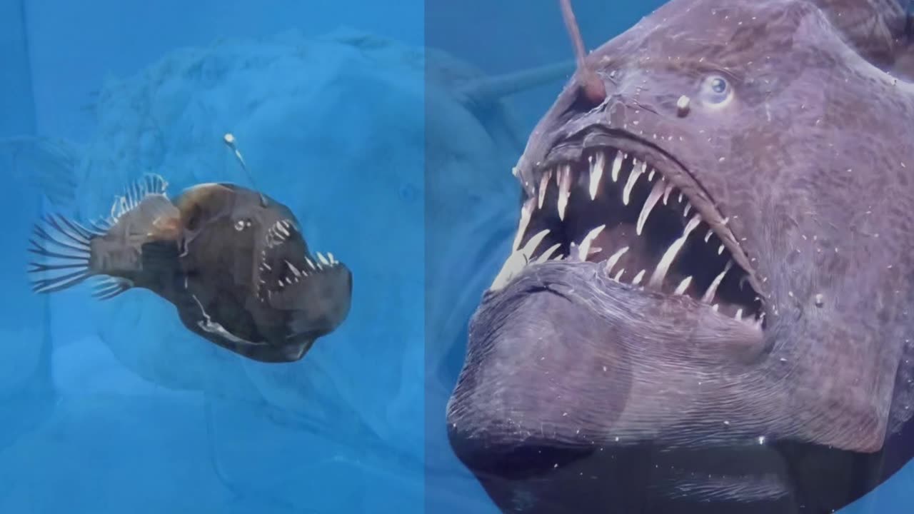 Ultra Rare "Black Seadevil" Anglerfish Spotted At Ocean Surface