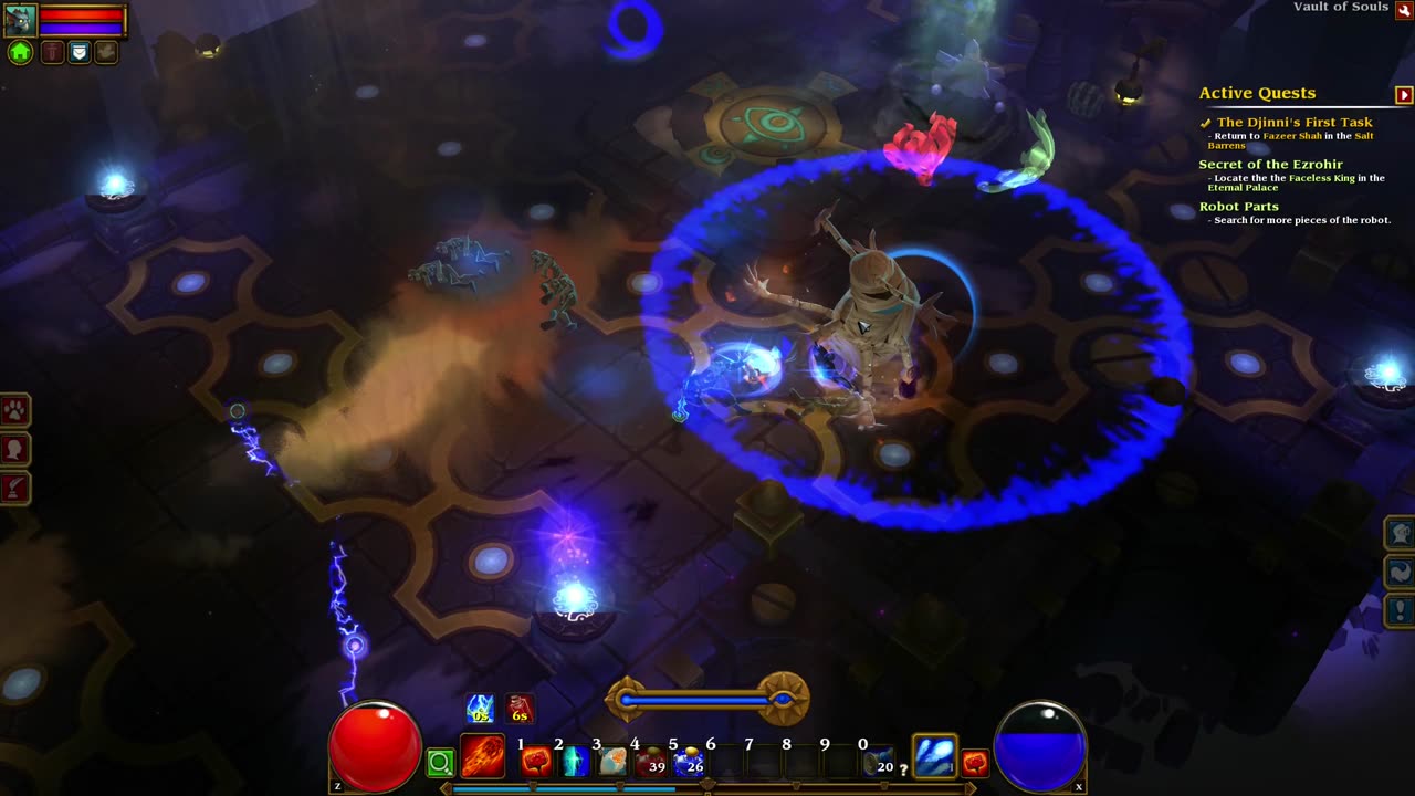 Torchlight II - The King In Masks - Boss Fight [Embermage]