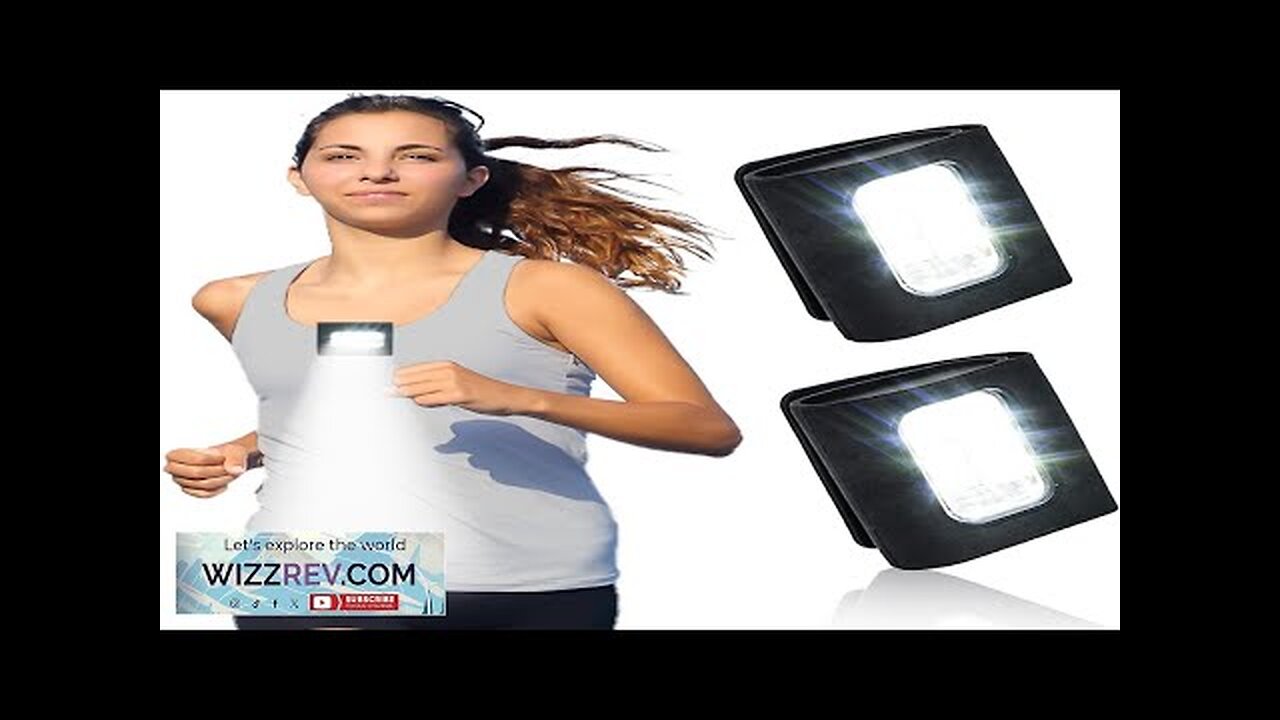 Running Lights 2 Pack Safety Jogging LED Light for Runners and Joggers Review