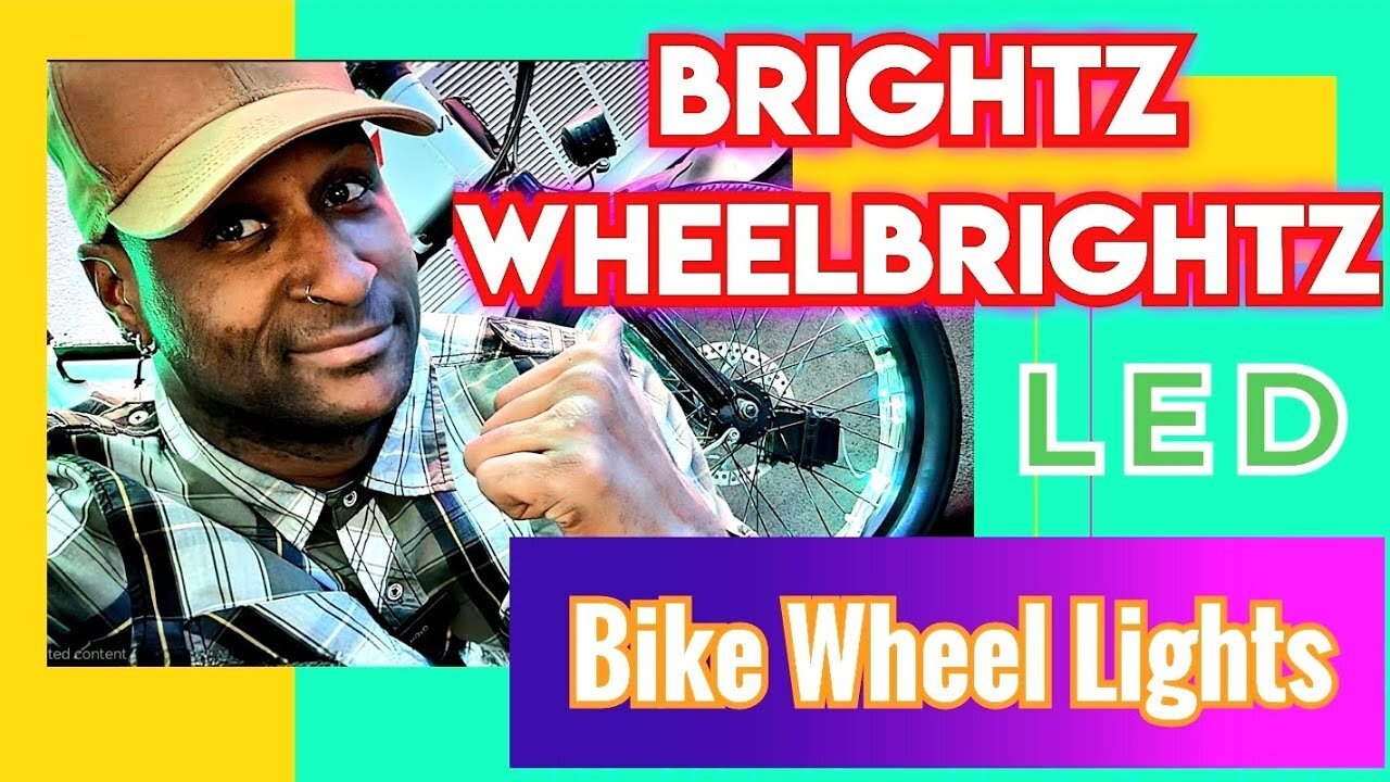 Brightz WheelBrightz 2024 Edition: 14 Vibrant Colors & 48+ Hours of Dazzling Bike Wheel Lights!