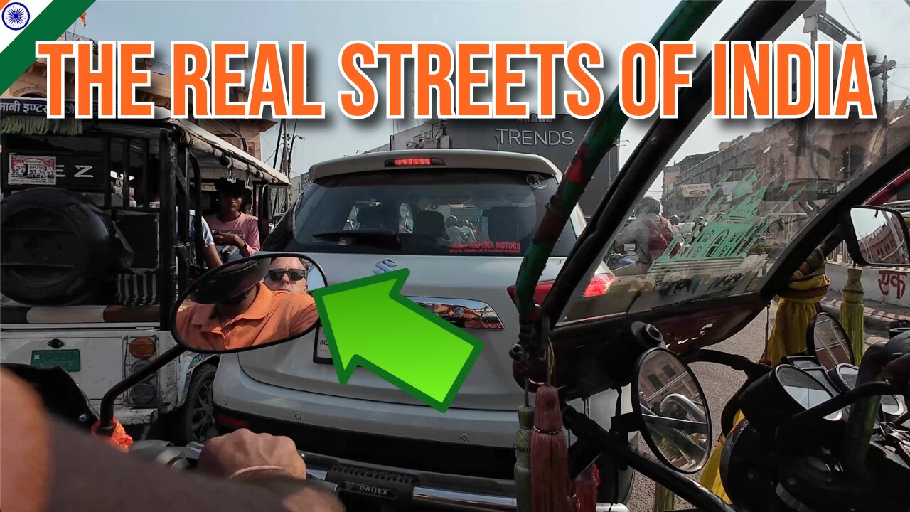 10 Minutes of Chaos on the Streets of Lucknow! 🇮🇳