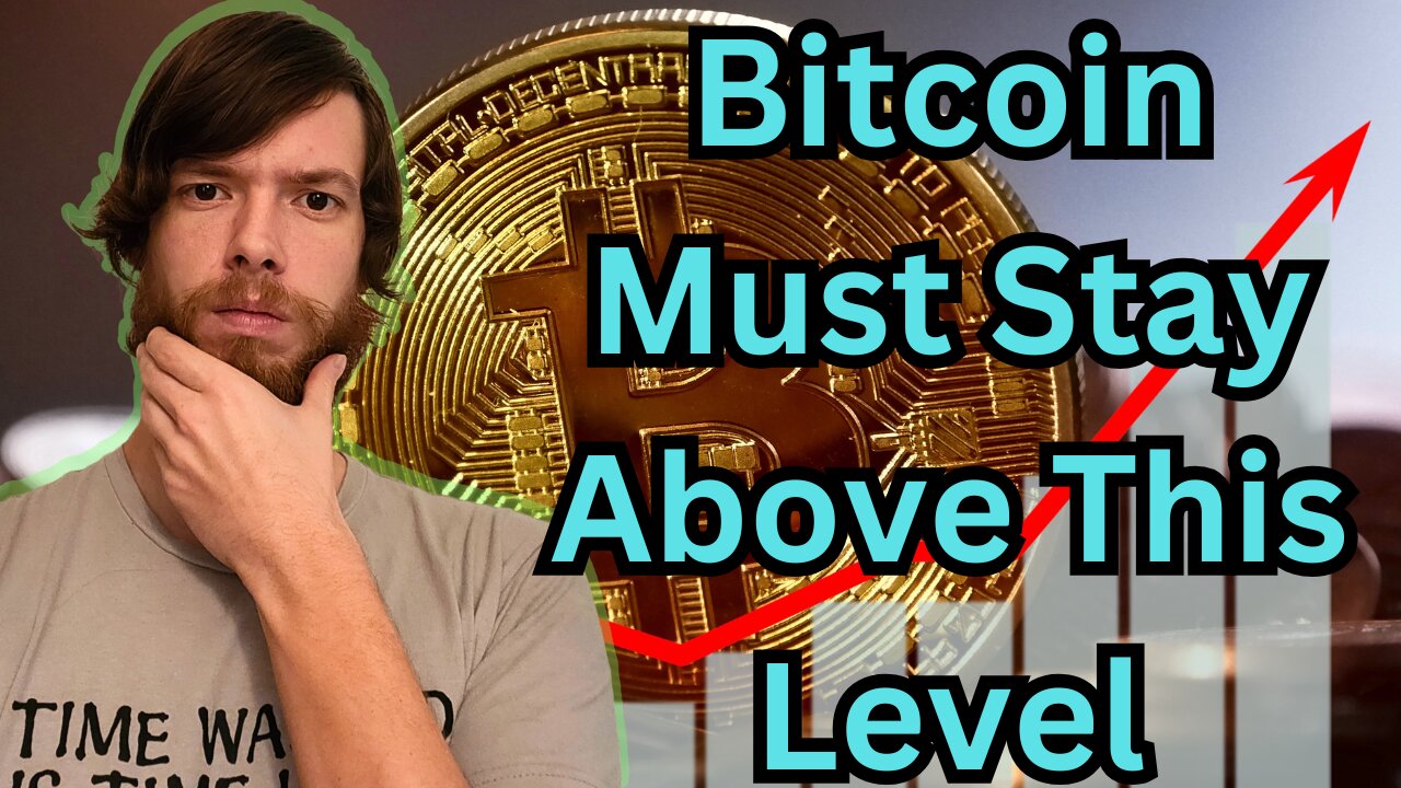 Bitcoin Must Stay Above This Level #crypto #grt #xrp #algo #ankr #btc