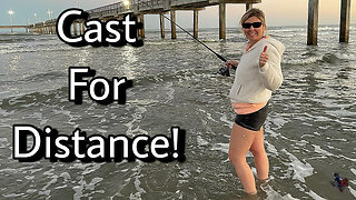 Learn To Cast Further For Surf Fishing (100+ Yards!)