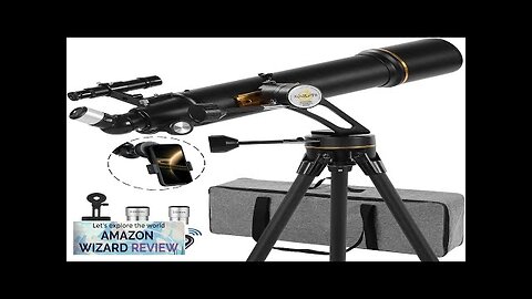 Telescope 90mm Aperture 700mm Vertisteel AZ Mounting Base High Precision Adjustment Review