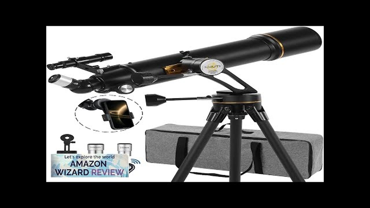 Telescope 90mm Aperture 700mm Vertisteel AZ Mounting Base High Precision Adjustment Review