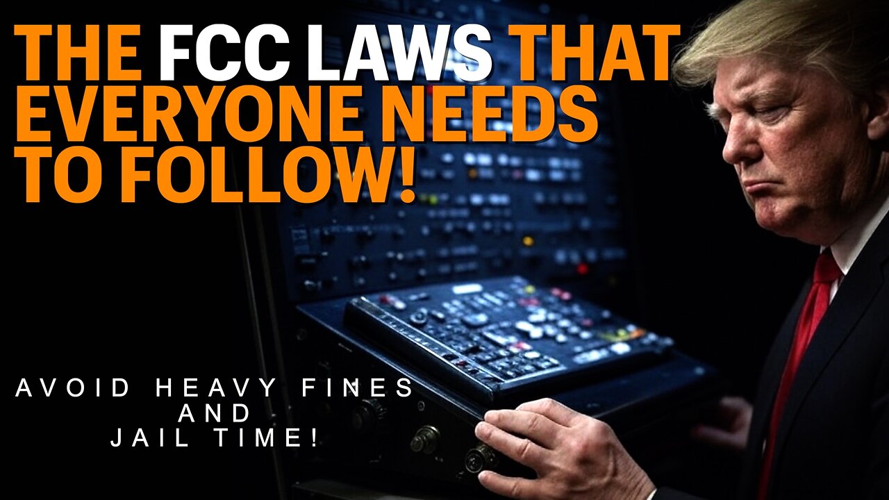 FCC Laws & Rules For Ham Radio And GMRS That You Need To Follow