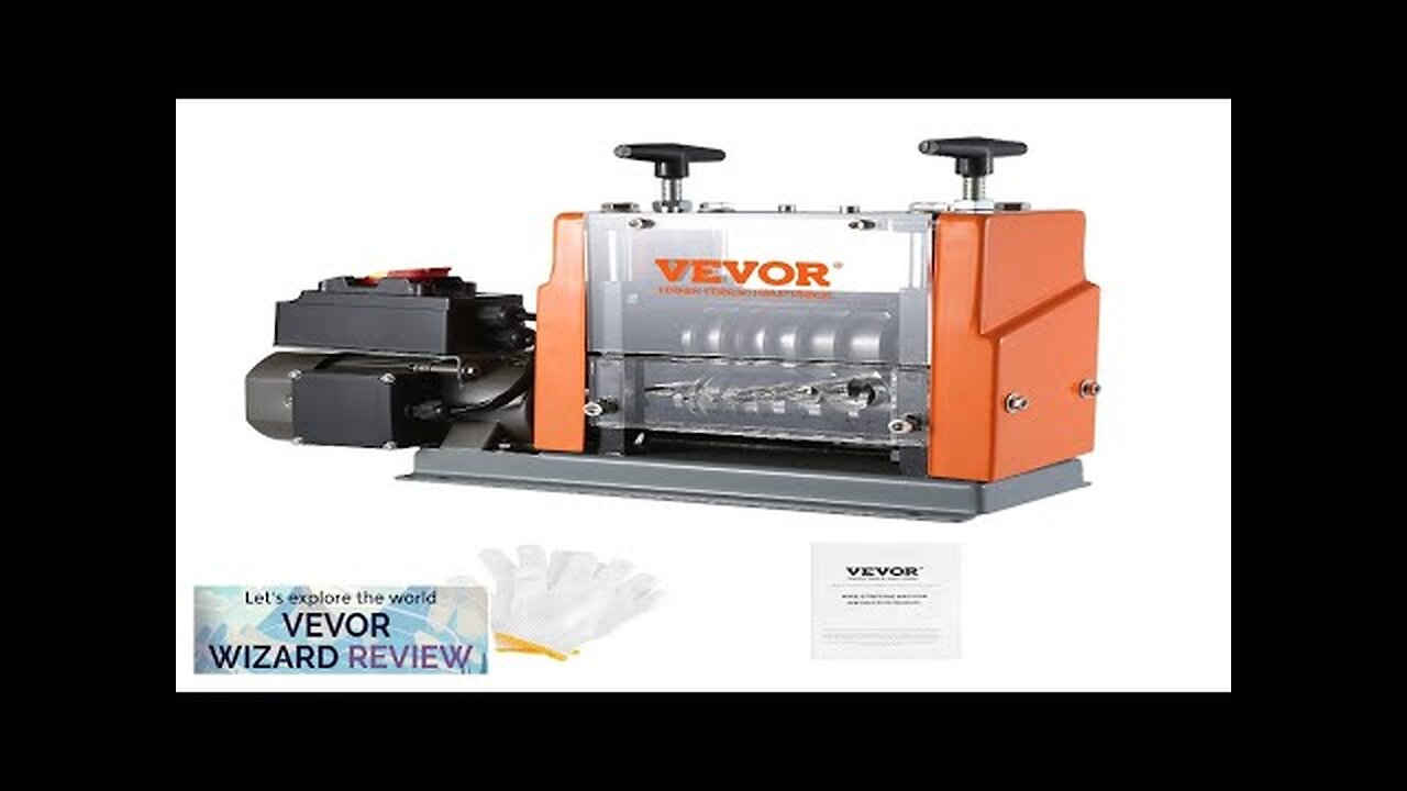 VEVOR Automatic Wire Stripping Machine 0.06''-0.98'' Electric Motorized Cable Stripper 60 Review