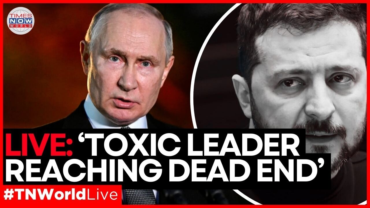 LIVE | Putin BLASTS Zelensky of Blocking Peace for Political Survival and Destroying Ukraine