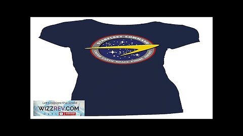 Star Trek: Enterprise: Women's Fit T-Shirt: Starfleet Command (Navy) Review