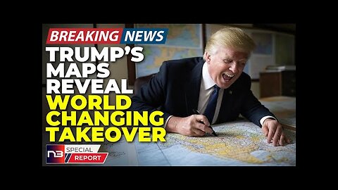 🚨BREAKING: Everyone's Losing It Over The Secret Maps Trump Just Posted, Trudeau's Having A Breakdown