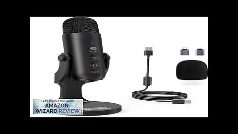 ZealSound USB MicrophoneCondenser Computer PC MicPlug&Play Gaming Microphones for PS Review