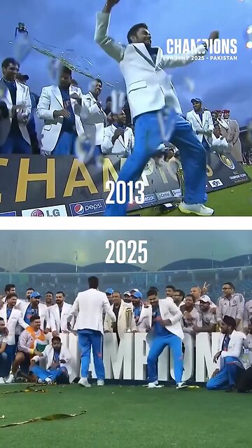 ICC champion winning movement 2025