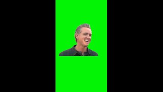 Gavin Newsom Wiggle | Green Screen