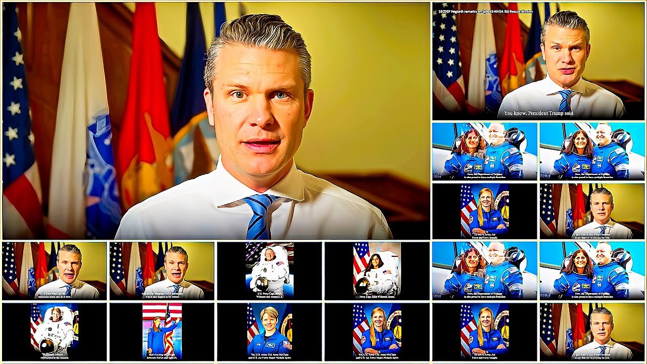 SECDEF Pete Hegseth Prepares for DARING Space Station Rescue Mission❗