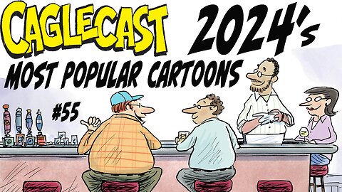 The Most Popular Cartoons of 2024! Masterclass with Top Editorial Cartoonists Koterba & Weyant!