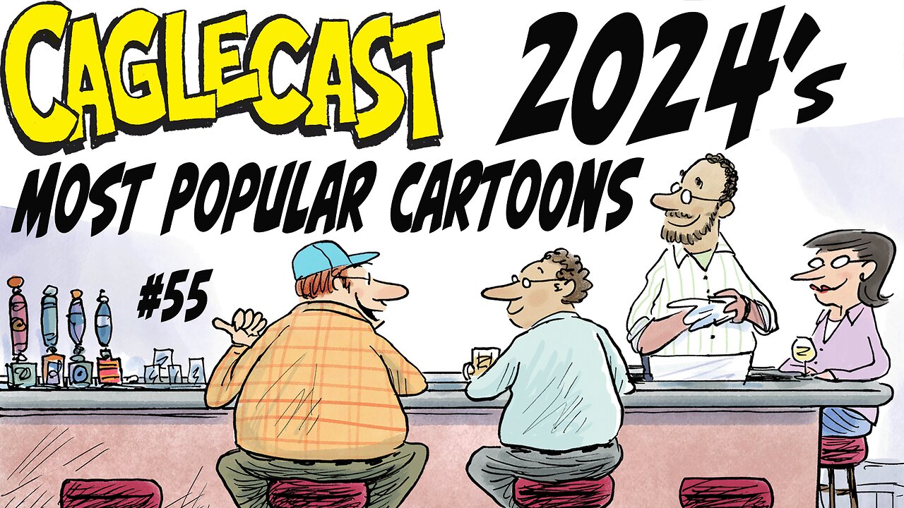 The Most Popular Cartoons of 2024! Masterclass with Top Editorial Cartoonists Koterba & Weyant!