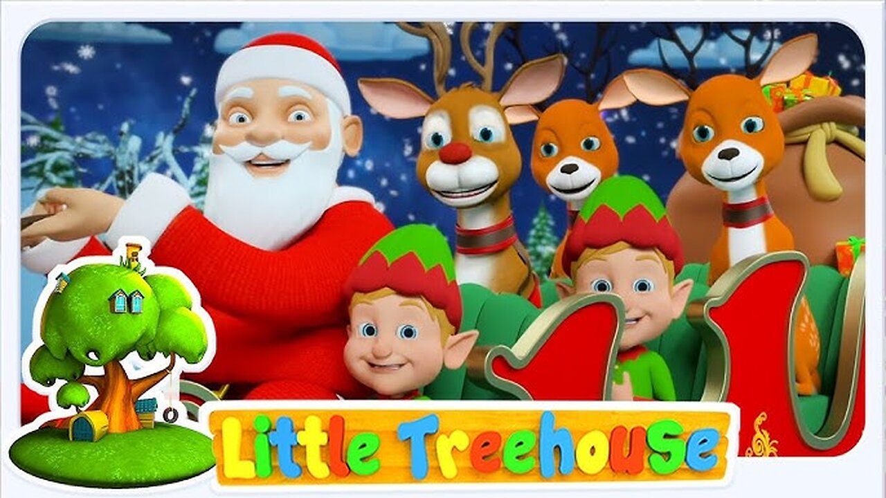 Jingle Bells and Christmas Fun: Nursery Rhymes & Cartoon Videos by Little Treehouse