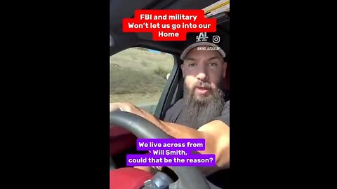 FBI & Military Won't Let LA Resident Go to His Home But...