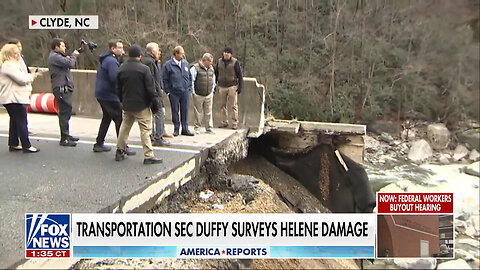 Transportation Secretary Duffy Visits North Carolina And Surveys Hurricane Damage