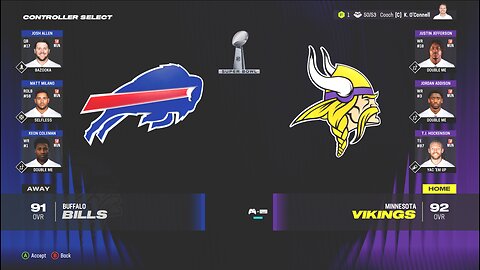 SUPER BOWL-Madden 24 Franchise vs CPU