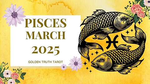 ♓️🔮PISCES Tarot reading predictions for March 2025🔮♓️