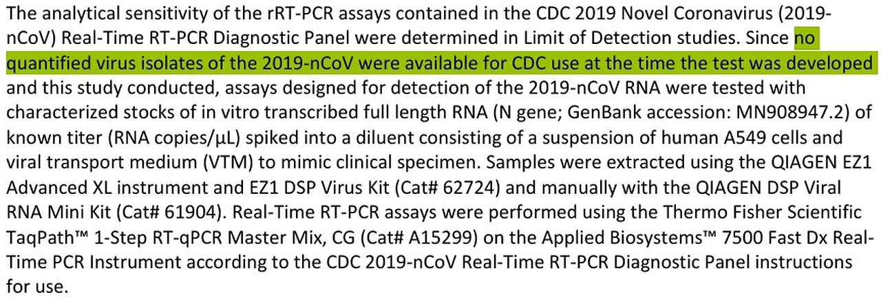 SARS-CoV-2 Genome – Was This “Virus” Isolated From a Pure State Sample? Virus has yet to Isolated!