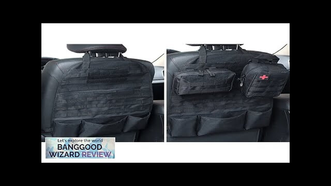 Car Back Seat Hanging Bag Tactical Accessories Organizer Classified Storage Bag Review