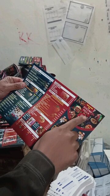 4 colour printing flyer