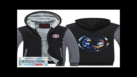 Marvel Captain America Powerful Fighting Cool Hooded Jacket Review