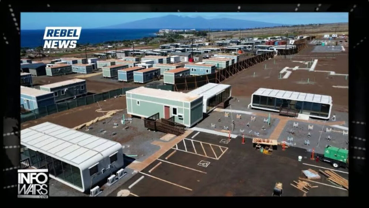 MAUI FEMA CAMPS, NO REBUILDING FOR YOU!