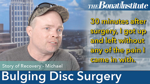 Bulging Disc Surgery: Michael's Story