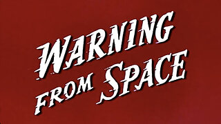 Warning from Space (1963) movie