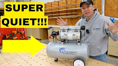 Low Maintenance, Ultra Quiet! Air Compressor | Link in Description 🔗👇