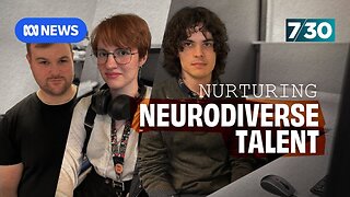 Meet the neurodiverse tech trainees cracking cases with the AFP | 7.30