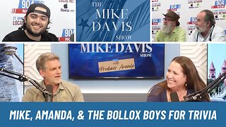 Mike Davis, Amanda, & The Bollox Boys with Confirmations, DOGE, & Trivia