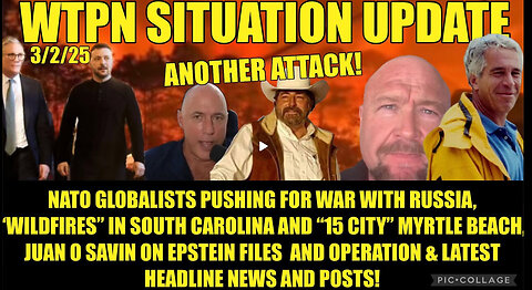 Juan O Savin & Jaco Epstein files, SC wildfires, Myrtle Beach 15 min city, NATO & WW3