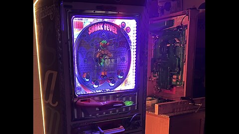 Shark Fever crazy rare Pachinko machine build video - Part 13