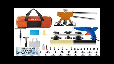 VEVOR Dent Removal Tool 60 Pcs Paintless Dent Repair Tools Puller Review