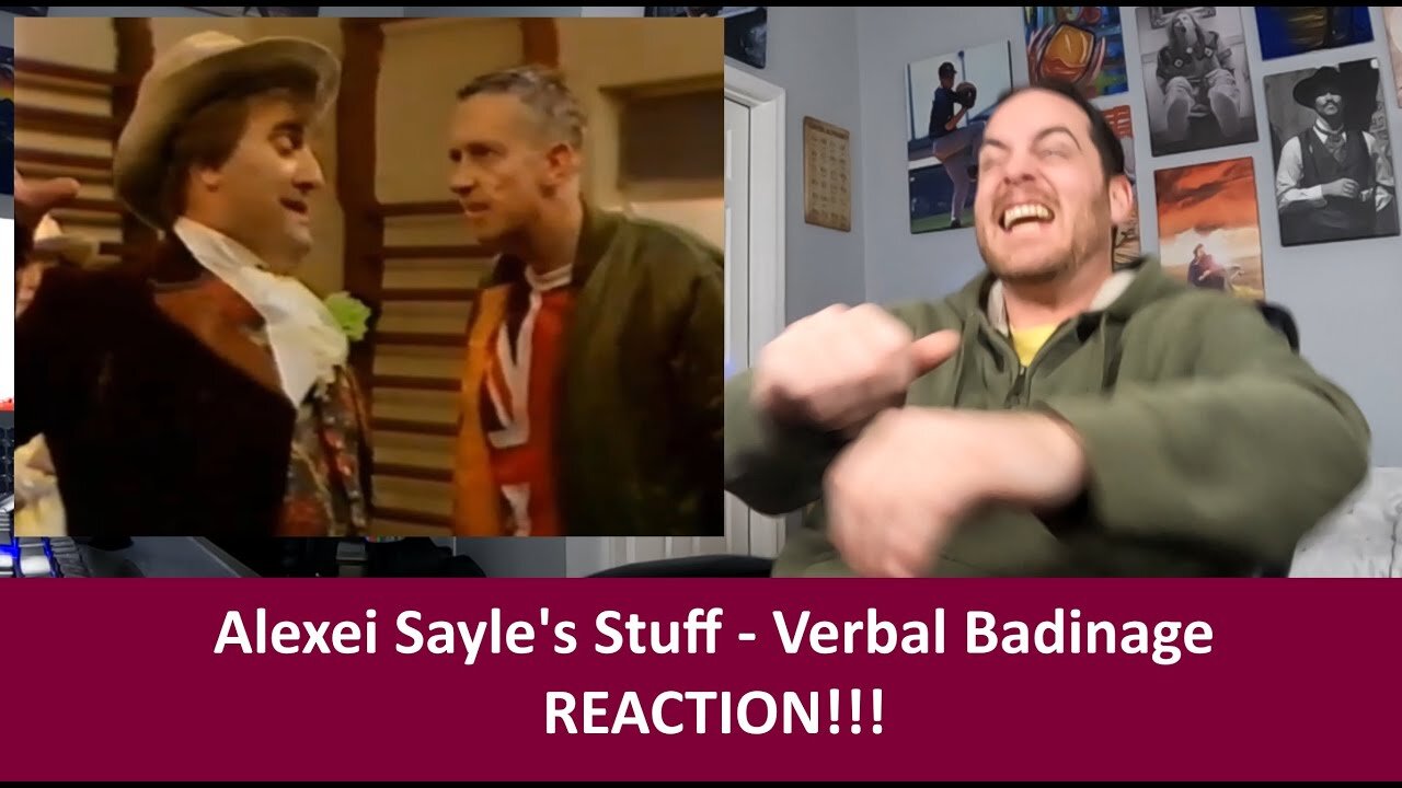 American Reacts to Alexei Sayle's Stuff - Verbal Badinage REACTION