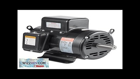 7.5HP Air Compressor Electric Motor 230V 31.6A 3450RPM 184T Frame CW/CCW Rotate Review