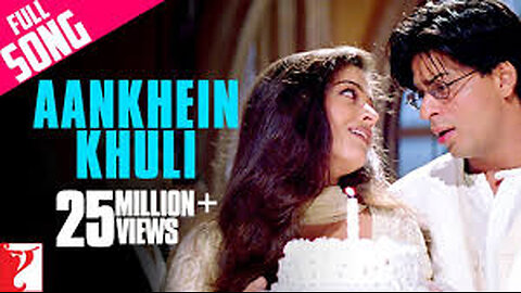 Aankhein Khuli Song _ Mohabbatein _ Shah Rukh Khan_ Aishwarya Rai _ Lata Mangeshkar_ Udit Narayan