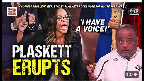 Colonies Problem! Stacey Plaskett EXPLODES When Told Why She Can't Vote For Speaker: I Have A Voice!